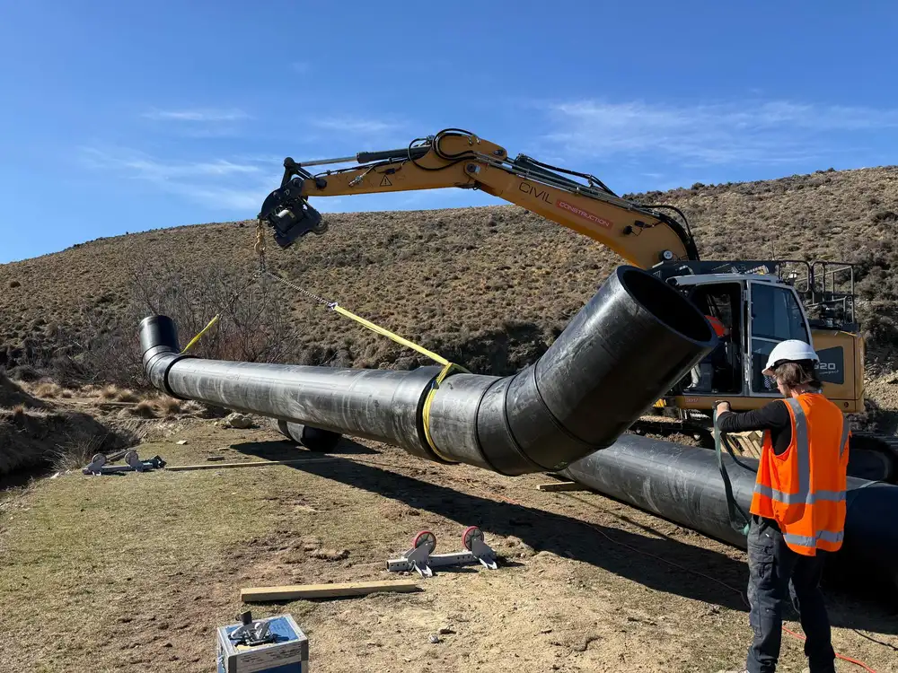 JTECH Solutions team working on water infrastructure